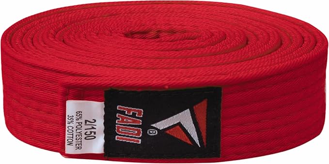 Martial Arts Belt for Karate, Judo, Aikido and Taekwondo - Durable Cotton-Polyester Blend for Adults and Kids