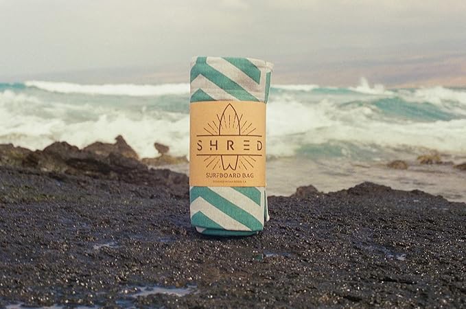 SHRED 100% Recycled Surfboard Bag - Protective Sock Cover For Surf Boards [CHOOSE SIZE AND STYLE]