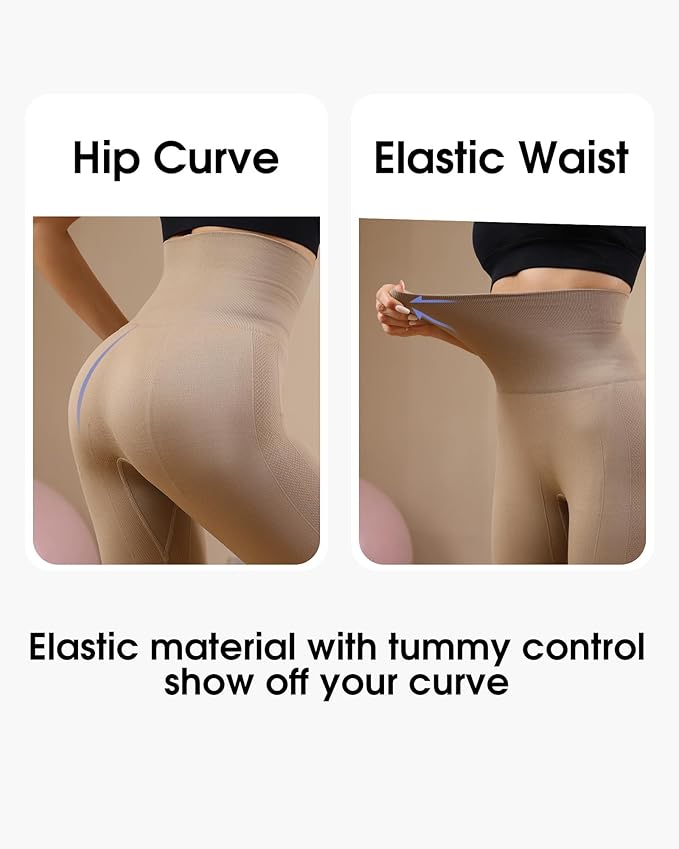 Activewear Thick High Waist Tummy Compression Slimming Body Leggings Pant