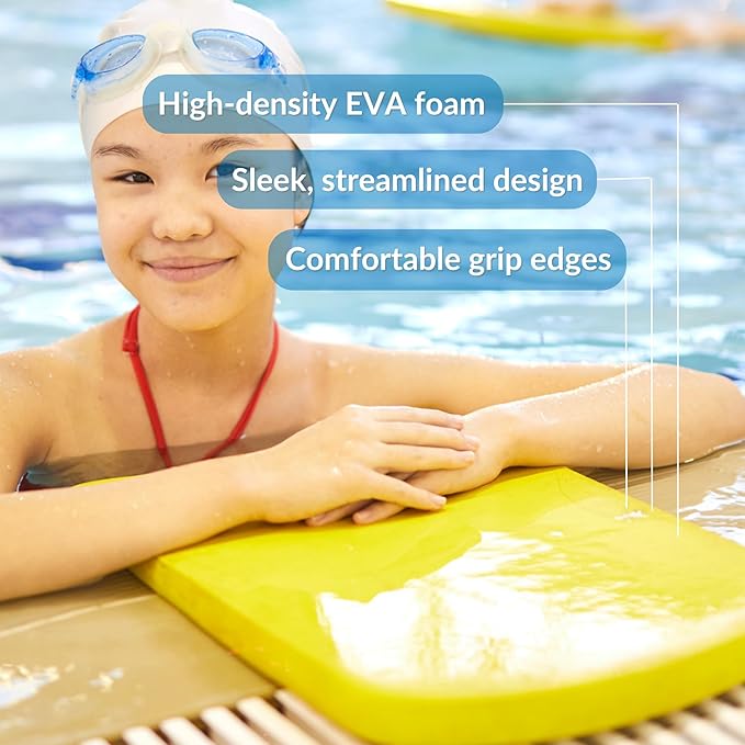 Sporti Kids Kickboard for Swim Training Lesson, Swimming Kickboard for Junior, Water Board for Kids, Swimming Training Aid