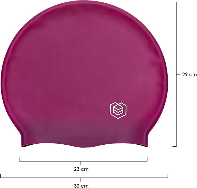 SOUL CAP - Large Swimming Cap for Long Hair - Designed for Long Hair, Dreadlocks, Weaves, Hair Extensions, Braids, Curls & Afros - Women & Men - Silicone