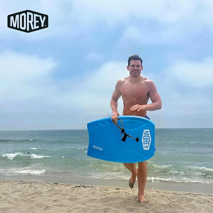 MOREY® Cruiser, The Original Bodyboard; 42.5 in Full Size Body Boards for Beach, for All Skill Levels, Engineered with HDPE Slick Bottom for Speed, Front Deck Contours for Grip (2025 Model)