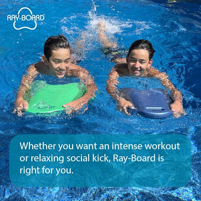 Swim Kickboard: Ergonomic for Comfort and Performance- Promotes Natural Swimming Position, Supportive Kick Board | Advanced Workout and Training Equipment for Pool