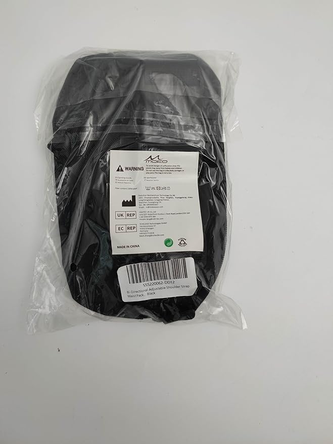 MoKo Fanny Packs for Women Men, Fashion Running Waist Packs, Crossbody Mini Bag Fanny Pack Belt Bag with Adjustable Strap for Running Outdoors Workout Travel Hiking Cycling