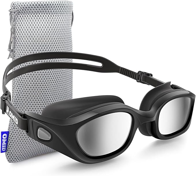 OMID Swim Goggles, P3 Anti-Fog Swimming Goggles for Men Women Anti-UV Goggles