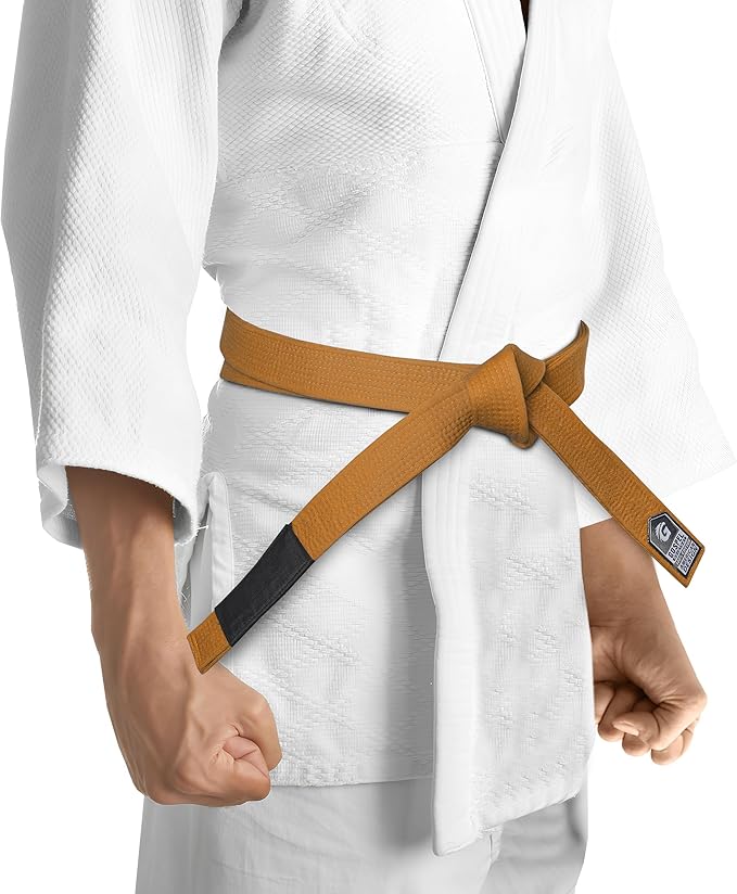 GOSPEL Vintage Series BJJ Belt for Men & Women | Brazilian Jiu Jitsu Belt with Vintage Colors