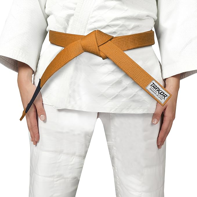 Vintage Series BJJ Belt for Men & Women Brazilian Jiu Jitsu Belt for Jiu Jitsu Gi