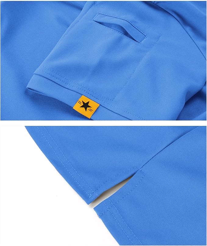 SCODI Mens Polo Shirts Performance Short Sleeve Tactical Shirts Athletic Golf Shirt for Men Daily Casual Collared T-Shirt