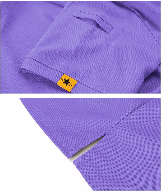 SCODI Mens Polo Shirts Performance Short Sleeve Tactical Shirts Athletic Golf Shirt for Men Daily Casual Collared T-Shirt