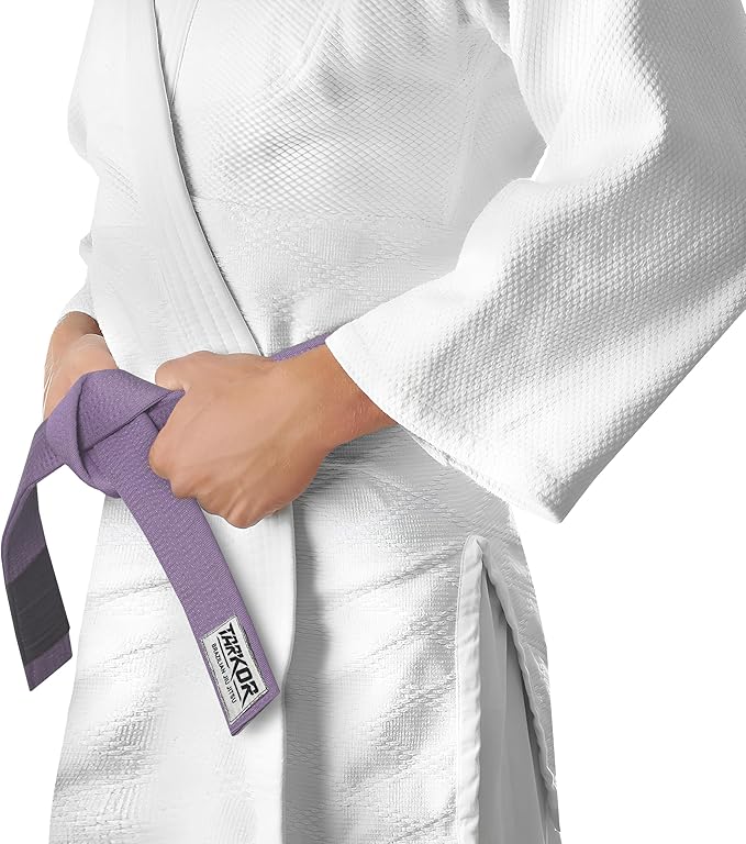 Vintage Series BJJ Belt for Men & Women Brazilian Jiu Jitsu Belt for Jiu Jitsu Gi