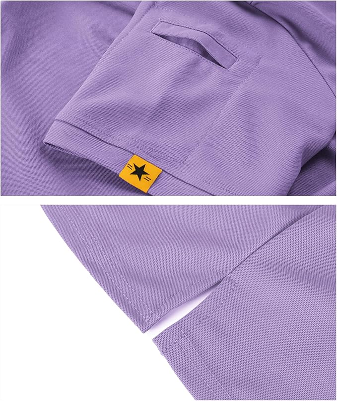 SCODI Mens Polo Shirts Performance Short Sleeve Tactical Shirts Athletic Golf Shirt for Men Daily Casual Collared T-Shirt