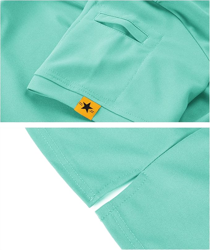 SCODI Mens Polo Shirts Performance Short Sleeve Tactical Shirts Athletic Golf Shirt for Men Daily Casual Collared T-Shirt