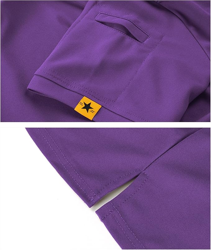 SCODI Mens Polo Shirts Performance Short Sleeve Tactical Shirts Athletic Golf Shirt for Men Daily Casual Collared T-Shirt