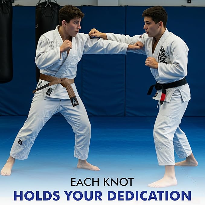 Pearl Weave Series BJJ Belt for Men & Women | Brazilian Jiu Jitsu Belt with Pearl Colors