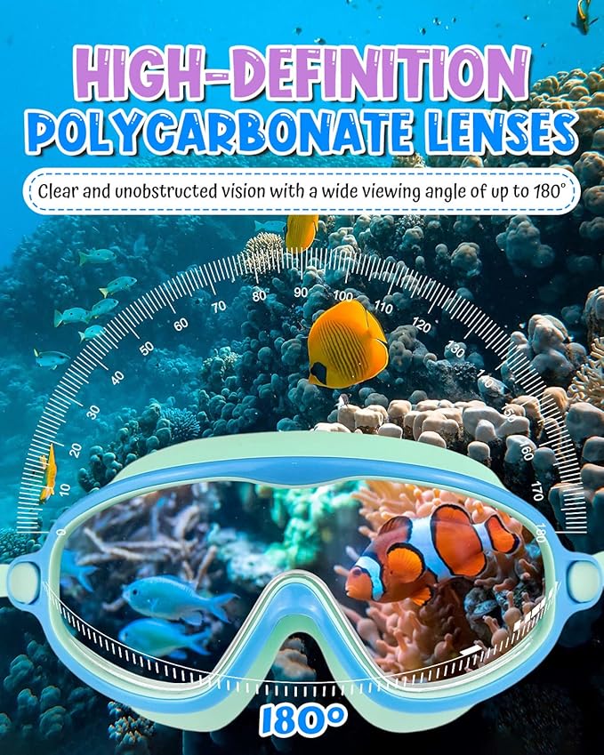 Rantizon Swim Goggles 2 Pack, Wide View Anti Fog&UV Swimming Goggles for Audlt, No Leaking Swim Glasses for Men Women Kids