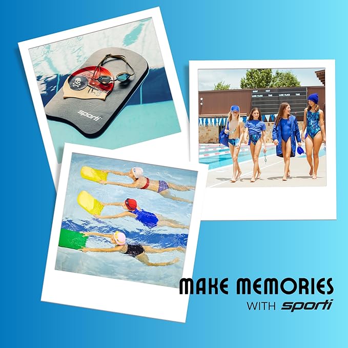 Sporti Kids Kickboard for Swim Training Lesson, Swimming Kickboard for Junior, Water Board for Kids, Swimming Training Aid