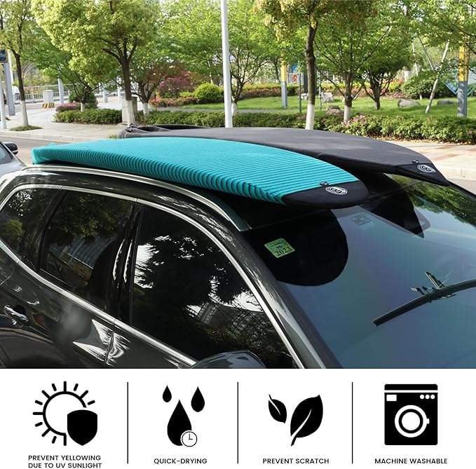 Rokia R Surfboard Sock Cover Quick-Drying Anti-Collision and Durable Surf Sock Cover - Suitable for Protective Bags of Shortboard, Longboard, Fish and HYBRID Board Choose Size & Colors