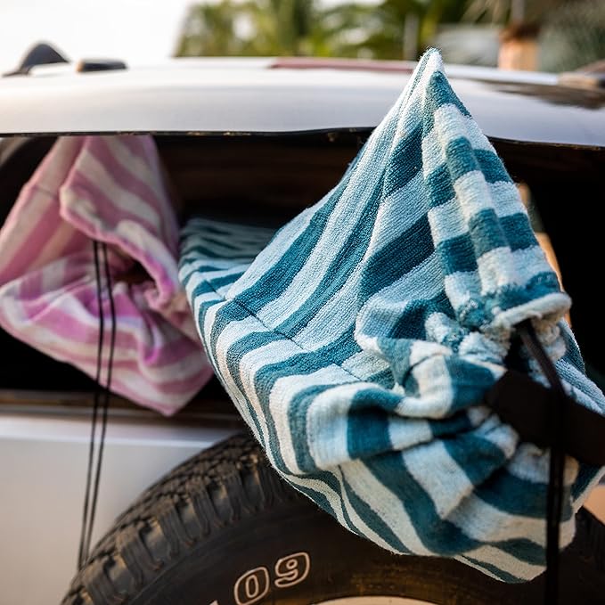 Surf Squared Surfboard Sock Cover and Paddleboard Cover - Lightweight Stretch Protective Surfboard Bag - Surfing Accessories - Shortboard, Longboard, Hybrid, Wakesurf, Standup Paddleboard SUP