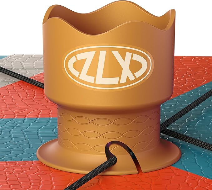 ZLX Cup Paddle Board Kayak Cup Holder, Stand Up Paddle Board Cup Holder Paddleboard Accessories Surfboards, Canoes Kayak Holder for Types of Cup Bottle Drink
