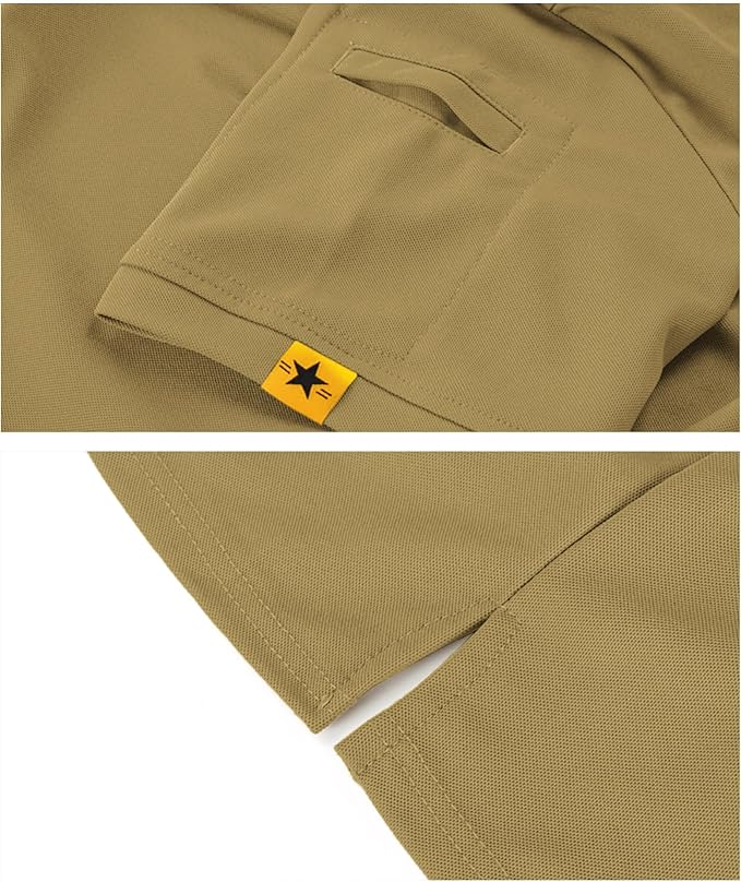 SCODI Mens Polo Shirts Performance Short Sleeve Tactical Shirts Athletic Golf Shirt for Men Daily Casual Collared T-Shirt