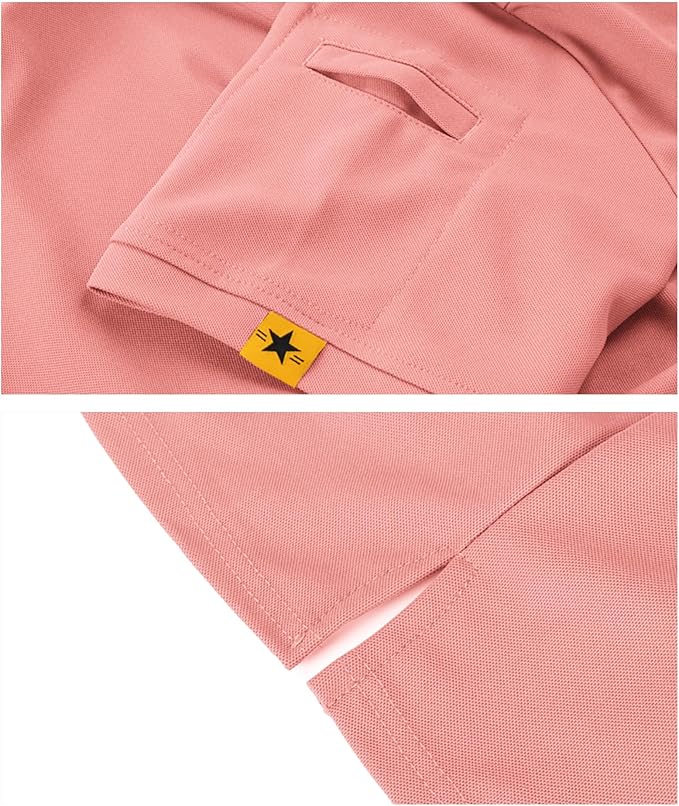 SCODI Mens Polo Shirts Performance Short Sleeve Tactical Shirts Athletic Golf Shirt for Men Daily Casual Collared T-Shirt