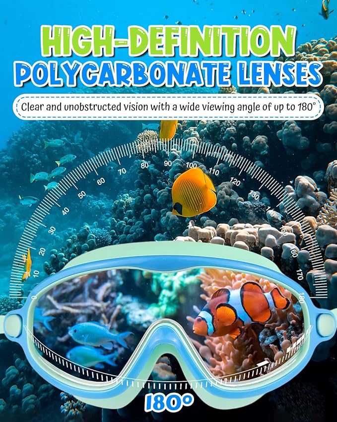 Rantizon Swim Goggles 2 Pack, Wide View Anti Fog&UV Swimming Goggles for Audlt, No Leaking Swim Glasses for Men Women Kids