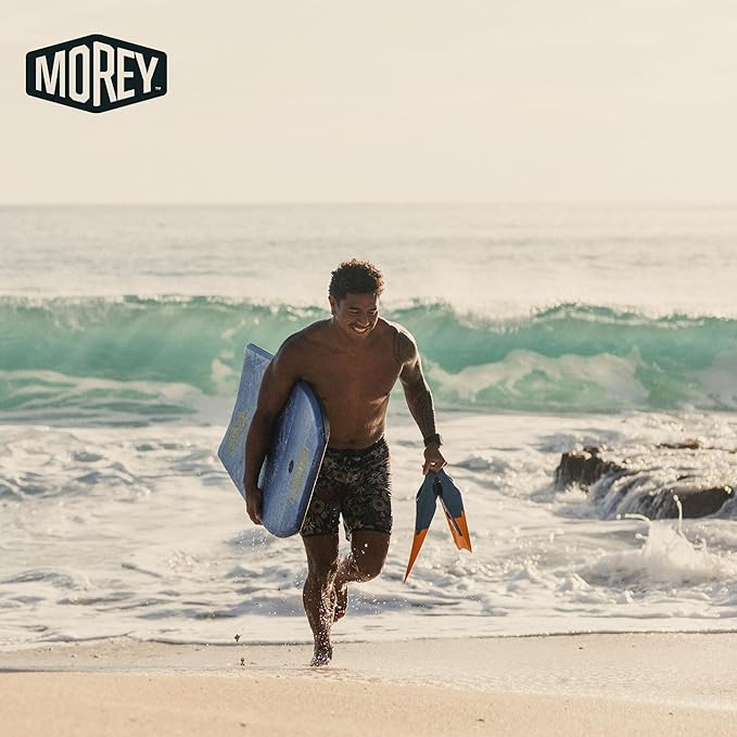 MOREY® Big Kahuna 44" The Original Bodyboard for Tall Riders. Body Board for Beach, Re-Engineered 2025 Model