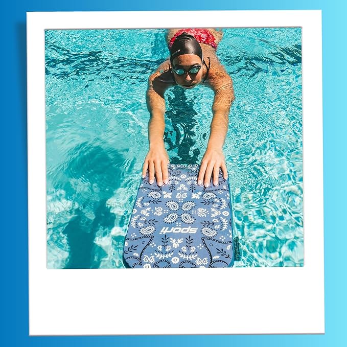 Sporti Adult Kickboard for Swim Training - Swimming Kickboard for Men Women, Water Board for Adult, Swimming Training Aid