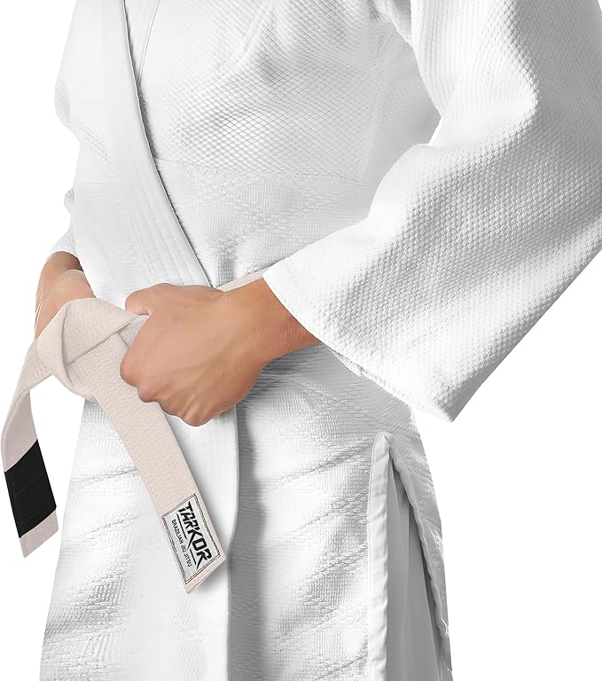 Vintage Series BJJ Belt for Men & Women Brazilian Jiu Jitsu Belt for Jiu Jitsu Gi