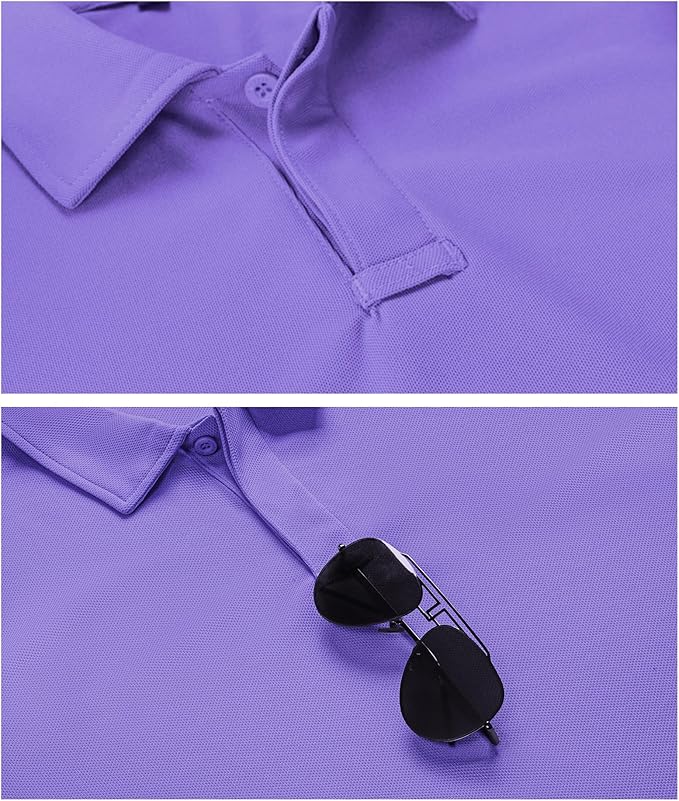 SCODI Mens Polo Shirts Performance Short Sleeve Tactical Shirts Athletic Golf Shirt for Men Daily Casual Collared T-Shirt