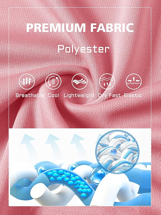 MAGCOMSEN Men's Polo Shirts 3 Buttons Casual Work T Shirts Quick Dry Short Sleeve Golf Shirt Pique Jersey Outdoor Performance