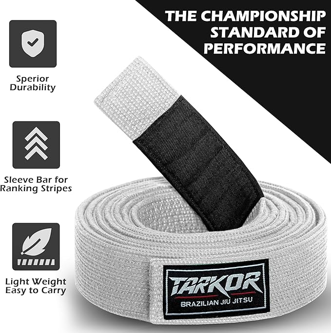 Pearl Weave Series BJJ Belt for Men & Women | Brazilian Jiu Jitsu Belt with Pearl Colors