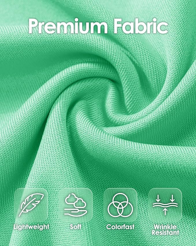 Boladeci Men's Swim Shirt Short Sleeve UPF 50+ Sun Protection SPF UV Moisture Wicking Lightweight Quick Dry Rash Guard