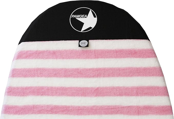 Surf Squared Surfboard Sock Cover and Paddleboard Cover - Lightweight Stretch Protective Surfboard Bag - Surfing Accessories - Shortboard, Longboard, Hybrid, Wakesurf, Standup Paddleboard SUP