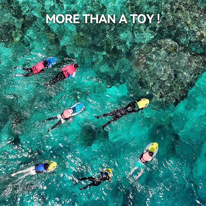 Asiwo Swimming Kickboard Electirc, Swim Training Kickboard 3 Speed Water Sports Swimming Pool Board for Adults Kids