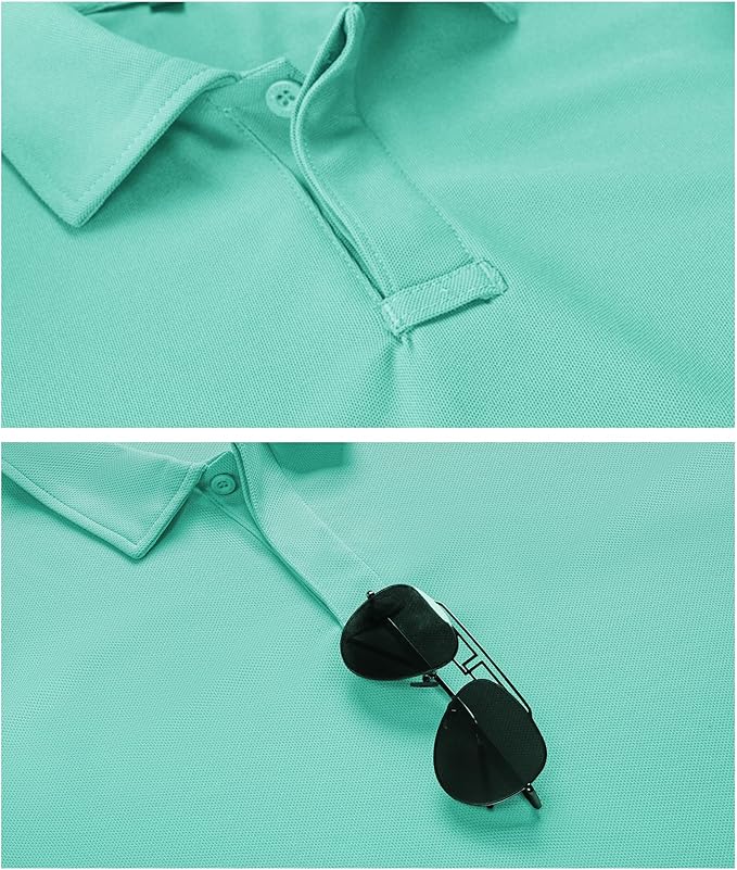 SCODI Mens Polo Shirts Performance Short Sleeve Tactical Shirts Athletic Golf Shirt for Men Daily Casual Collared T-Shirt