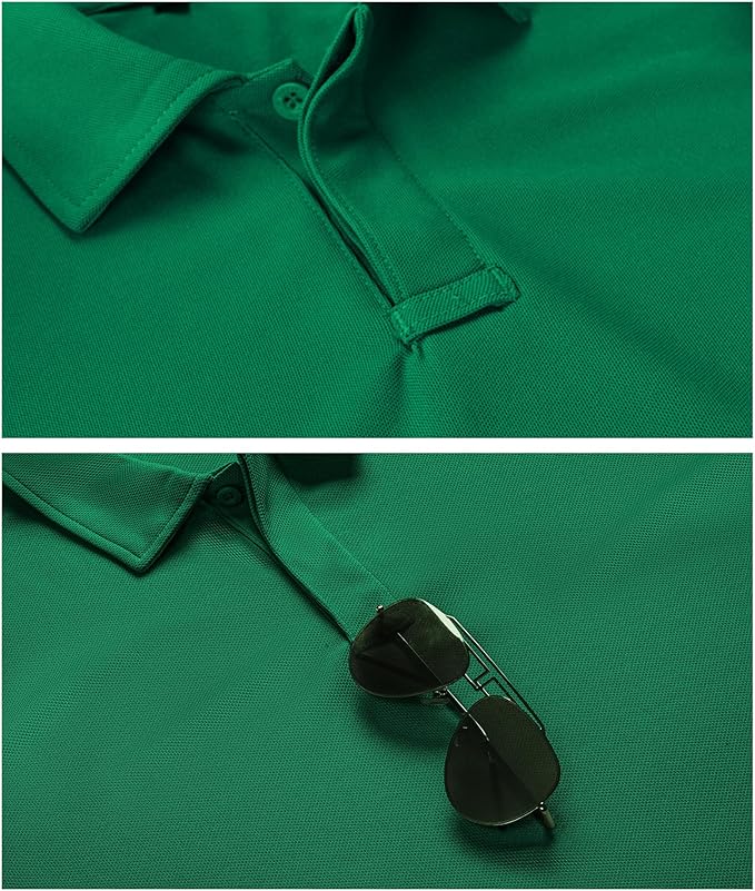 SCODI Mens Polo Shirts Performance Short Sleeve Tactical Shirts Athletic Golf Shirt for Men Daily Casual Collared T-Shirt