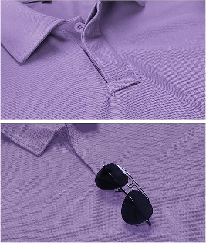 SCODI Mens Polo Shirts Performance Short Sleeve Tactical Shirts Athletic Golf Shirt for Men Daily Casual Collared T-Shirt